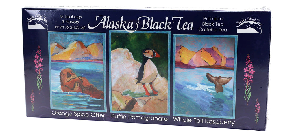Alaskan Coastal Collection Black Tea Sampler, 16 teabags