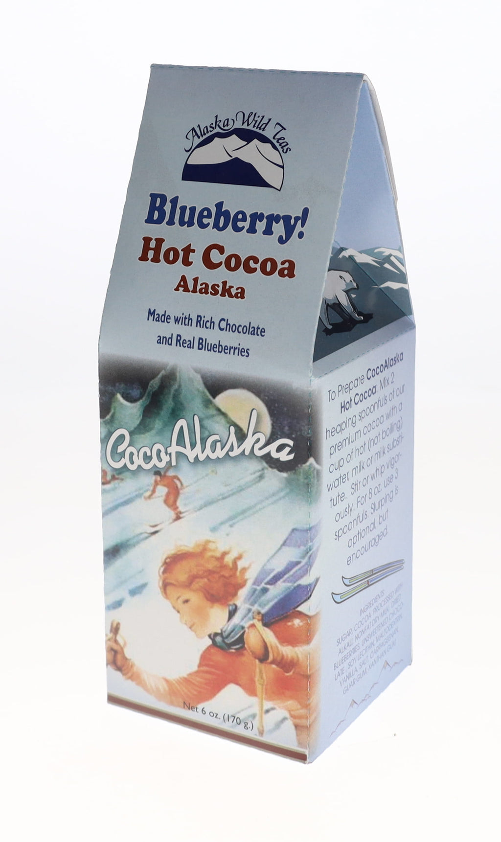 Blueberry Hot Cocoa