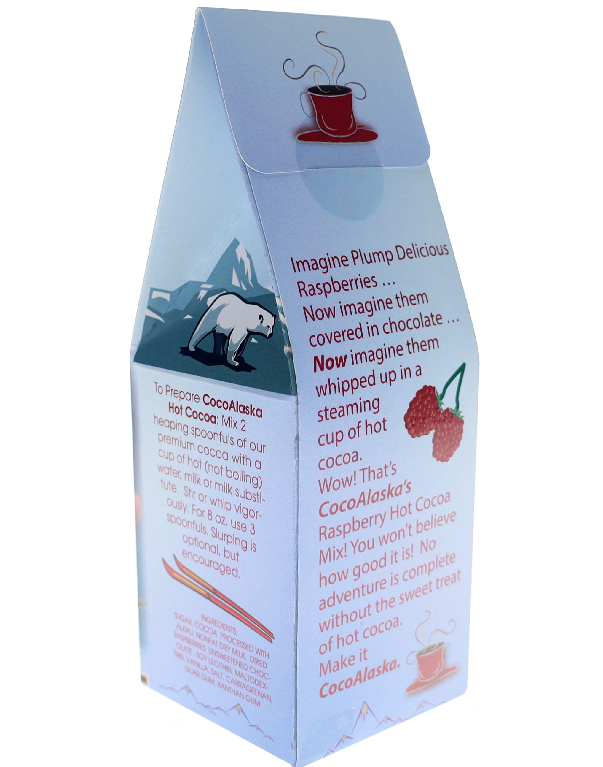 Raspberry Hot Cocoa, Alaskan CocoAlaska